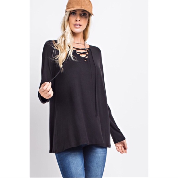 🆕5⭐️Gorgeous Top Lace-Up Detail - Picture 5 of 6